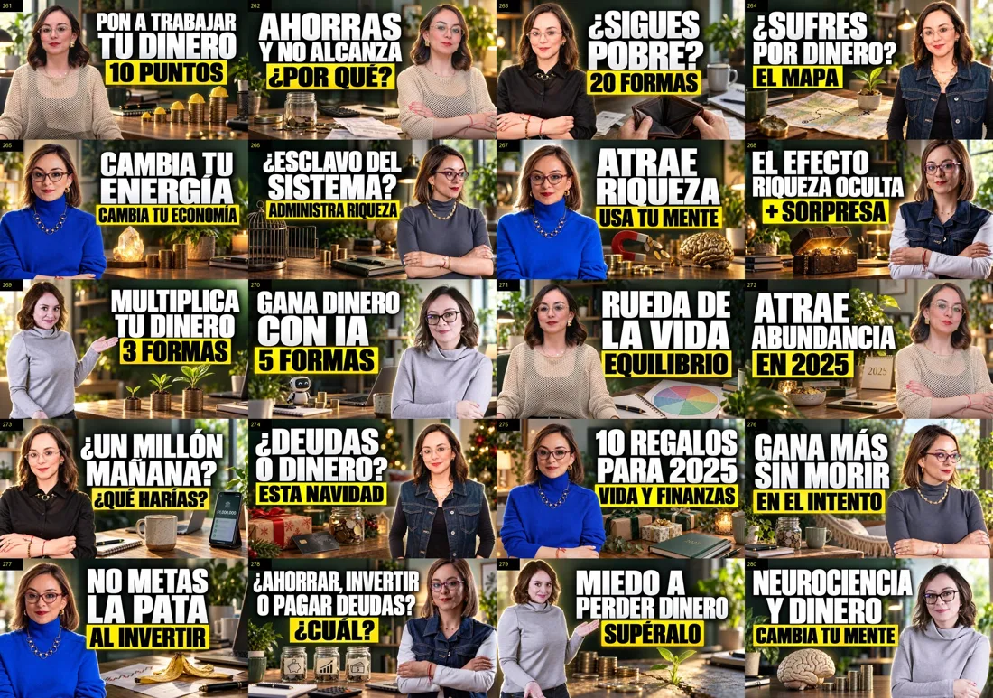 Portadas nuevas del canal de Nade